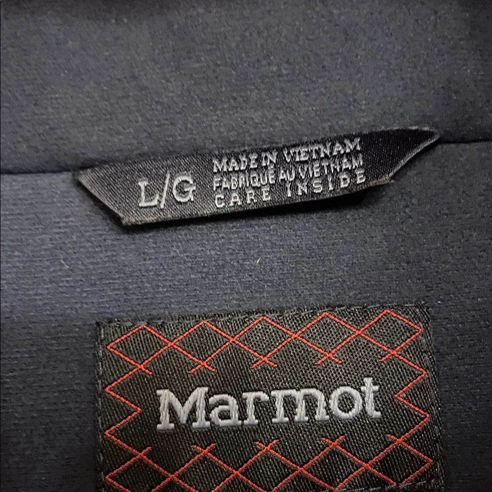 Marmot red ski winter jacket size Large